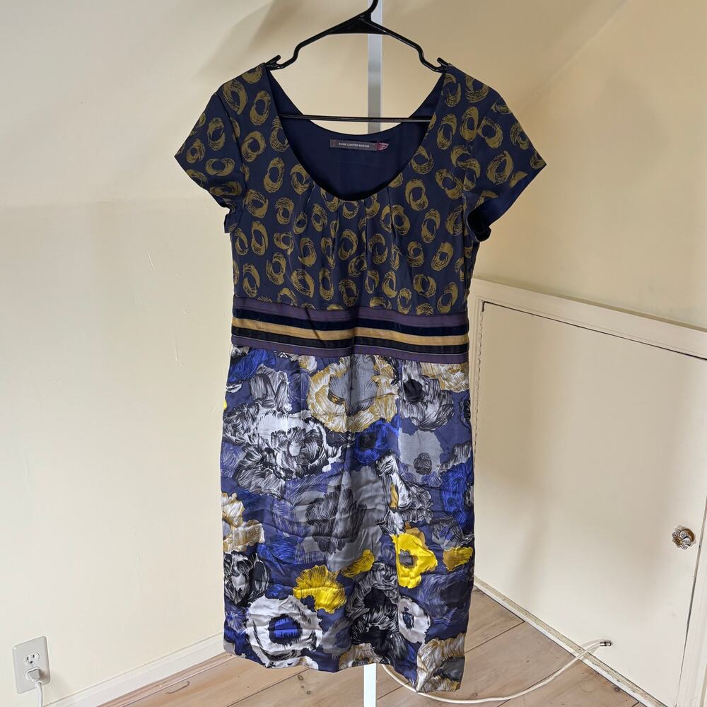 Boden Limited Edition EUC Women's Silk Georgina Dress Size 8